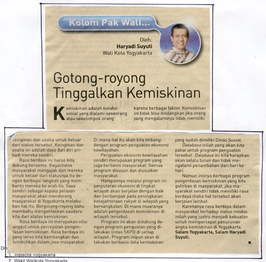 Kliping jogja terbaru